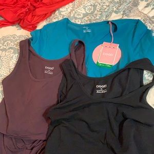 Three Boob design nursing shirts in XL